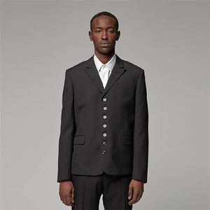 Herenpakken Blazers 2023 S-6XL Lente Mode Gepersonaliseerde Grote Maat Maatwerk Single-breasted Revers Klassiek Pak