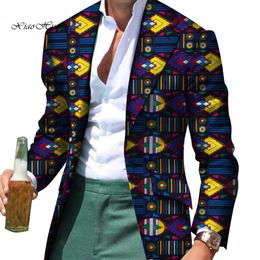 Herenpakken Blazers Afrikaanse herenkleding Smart Causaal Aangepast Slim Fit Chique pak Blazer Jassen Formele jas Zakelijk Dashiki Feest Bruiloft WYN530 230808