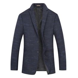 Herenpakken Blazers Big Plus Size 8xl 7xl 6xl Mens Fashion Cotton Blazer Pak Jacket Male Business Casual Coat