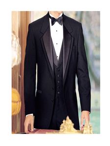 Costumes pour hommes, Blazers noirs, Tuxedos de marié pour mariage, costume 3 pièces pour hommes, ensemble veste, pantalon, gilet, Costumes masculins, 2023