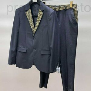 Pakken voor heren Blazers Designer Hoge versie Amerikaanse klassieke pakset Heren zakelijk vest Jack Designer trainingspakken Casual broek Tweedelige oversize heren