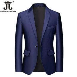 Trajes para hombre Blazers Fashion Boutique Plaid Chaqueta de traje de oficina de negocios informal para hombre Trajes de boda para hombre Saco Hombre Blazer Trajes Abrigo 231110