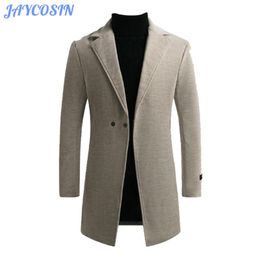 Herenpakken blazers jaycosin herfst winter heren pak jassen met lange mouwen jas mode massieve sneeuwvlok windjager slank fit 1103