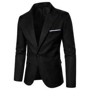 Costumes pour hommes Blazers Hommes Blazer décoratif poitrine poche conception hommes costume mariage Occasion casual formel quotidien hommes à manches longues un bouton Blazer 230908