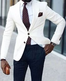 Trajes para hombres Blazers Blazer para hombres de alta calidad estilo británico moda chaqueta ajustada informal de negocios para hombre Top abrigo de color sólido Blazer Masculino 231206