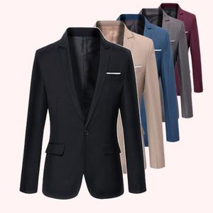 Suits voor heren Blazers Heren casual western-fit klein pak Slanke Koreaanse stijl jas Koreaanse trend Casual western-overhemd voor heren Bruiloftsblazers 230308