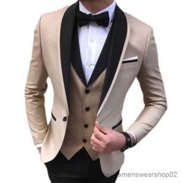 Costumes pour hommes Blazers Party Robes Jacket + Pantal