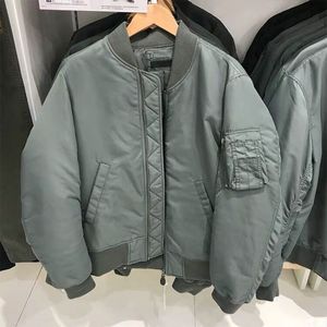 Heren Pakken Blazers Gewatteerde Winter Bomber Jassen Voor Mannen Ma1 Gewatteerde Jas Mannelijke Warme Windjack Parka Kleding 230721