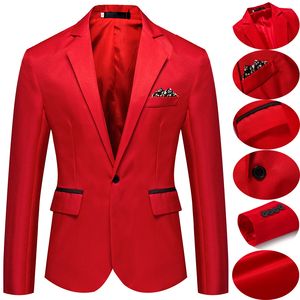 Trajes para hombres Blazers Slim Fit Hombre Chaqueta de oficina Vestido de novia para hombre Abrigos Casual Hombre de negocios 221117