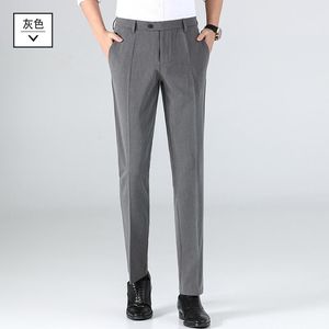 Herenpakken blazers lente hoogwaardige zakelijke kleding broek voor heren solide kleur formeel kantoor sociaal pak pant casual slanke bruiloft