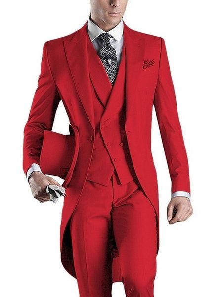 Costumes pour hommes Blazers Costumes Sur Mesure Formel Élégant Rouge Vert Gris Bleu Costume Homme 230719