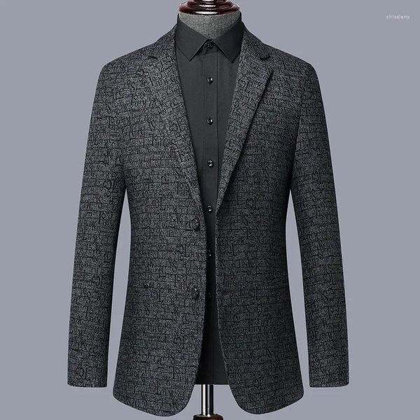 Costumes pour hommes Boutique Fashion Busness Plus-Taille Casual Gentleman Version coréenne de tout style britannique Mariage élégant hôte Blazer