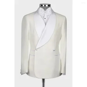 Costumes masculins Chic Ivory Châle repeula