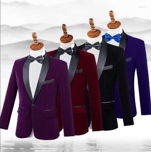 Trajes de hombre Coro Novio Boda para hombres Blazer Boys Prom Mariage Moda Slim Masculino Últimos diseños de pantalones de abrigo 2XL