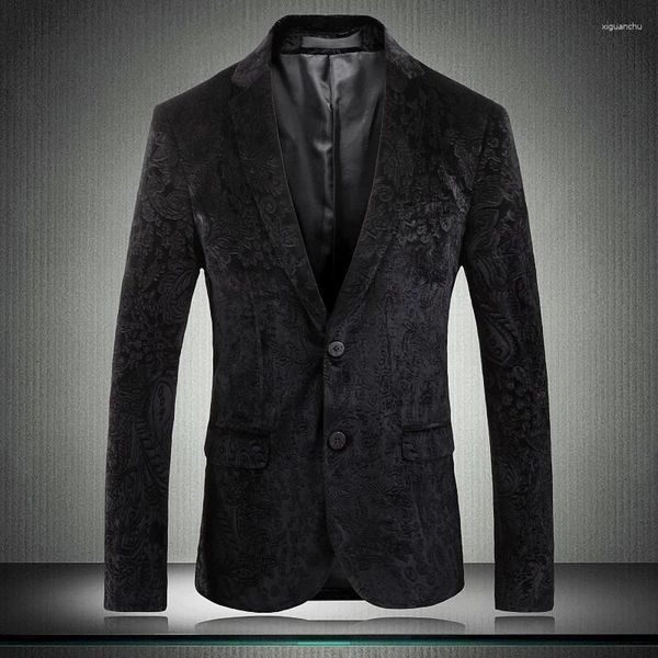 Costumes masculins classiques Blazer British Style Single Breasted Wedding Fart