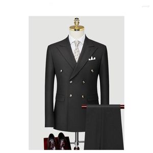 Costumes pour hommes sur mesure marié robe de mariée Blazer pantalon affaires haut de gamme classique pantalon SA08-95599
