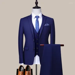 Costumes pour hommes sur mesure robe de mariée marié Blazer pantalon affaires haut de gamme pantalon classique SA07-55999