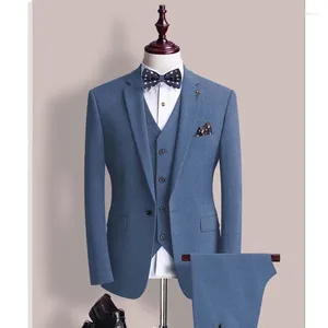 Costumes pour hommes sur mesure robe de mariée marié Blazer pantalon affaires haut de gamme pantalon classique SA07-58999