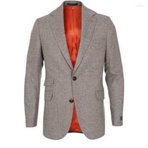 Herenpakken op maat gemaakt om HerringBone Tweed Jacket te meten