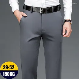 Herenpakken Jurkbroeken Heren Zakelijke broeken 10XL Oversize broeken Man Casual Formeel Maatwerk Kleding Sociale pakkleding Broeken Heren