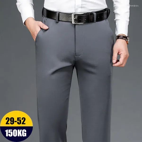 Costumes pour hommes habiller pantalon pantalon d'affaires 10xl pantalon surdimension