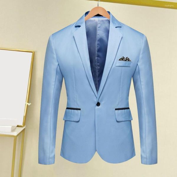 Trajes para hombre, chaqueta informal de negocios a la moda, chaqueta ajustada de Color sólido blanco y rojo, traje de fiesta para novio de boda, abrigo M-3XL