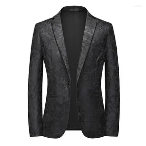 Costumes pour hommes Fashion Casual Butique Business Blazer Personnalized Motherned Design Robe Robe Suite