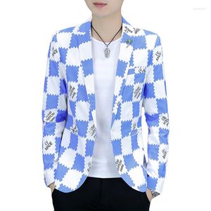 Herenpakken hoogwaardige blazer heren Koreaanse versie trend Business Casual elegante mode high-end simple shopping gentleman suit