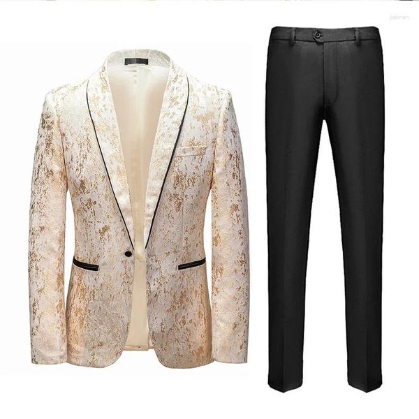 Trajes para hombres de alta calidad (pantalones blazer) Fashion elegante de alta gama Color de rendimiento casual simple vestido formal