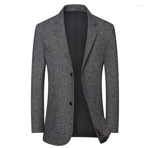 Costumes pour hommes Veste de costume de haute qualité Slim Fit Business Mode Haut de gamme Simple Gentleman Hommes Style Anglais Entretien d'embauche Hommes