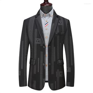 Costumes pour hommes L-8XL Marque Hommes Casual Blazers Automne Printemps Mode Slim Costume Veste Hommes Blazer Masculino Vêtements Vetement Homme Plus La Taille