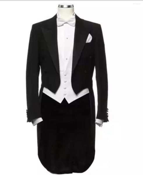 Lo último en trajes para hombre 2023 Cloudstyle, abrigo Formal para hombre, traje ajustado de 3 piezas, chaqueta de cena, abrigo de cola de golondrina para boda para hombre