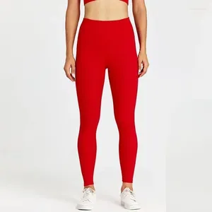 Costumes masculins Les femmes au citron alignent les pantalons de sport de yoga à taille haute