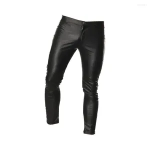 Costumes pour hommes Pantalons longs Hommes Night Club Chaussures Pour Homme Stage Outfit Homme Leggings Taille haute