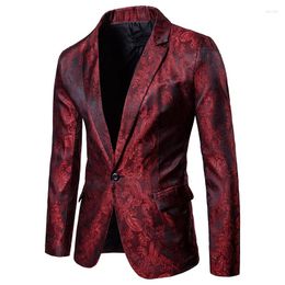 Costumes pour hommes hommes Blazer printemps deux pièces ensemble marque de mode haute qualité coton Slim Fit costume Blazers élégant valeur