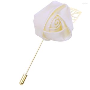 Herenpakken Mannen Vrouwen Bloem Mode Broche Pin Blazer Pak Revers Wedding Party Boutonniere Charm Sieraden Kleding Accessoire