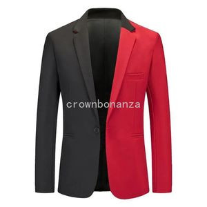 Herenpakken Heren Formeel Pak Blazer Bruiloft Slim Fit Kantoorjas Uitloper