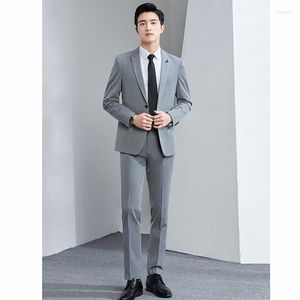 Costumes pour hommes Mentiers Tailleur Blazer Hight Quality Quality Formal Business Wear Office Bure