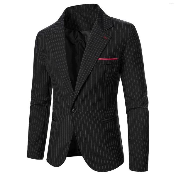 Costumes pour hommes Mens Tuxedo Suit Business Formal Wedding Banquet Casual Premium Stretch Pencil Tattoo Slim Button Wet Jacket