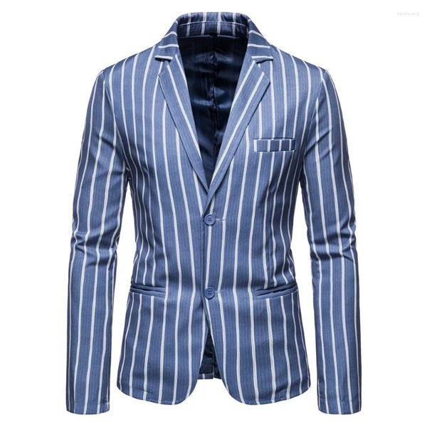 Trajes De Hombre Abrigo De Traje Moderno Look Profesional Para Todas Las Ocasiones Chaquetas De Dos Botones Abrigos Slim Fit