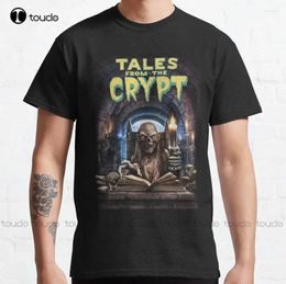 Costumes masculins n ° 2A1120 The Crypt Skull Classic T-shirt Tshirts Custom Aldult Teen Unisexe Digital Printing tee-shirts Pure Cotton