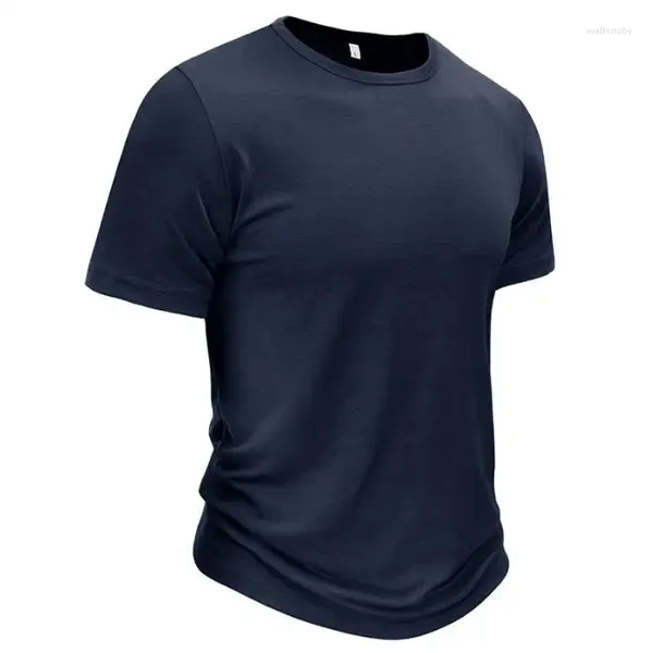 Trajes para hombres Camiseta de cuello redondo