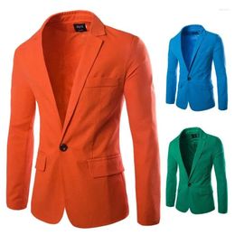 Costumes pour hommes printemps d'été Supply Blazer Trade Style Linen Leisure Suit de la veste de mode de haute qualité