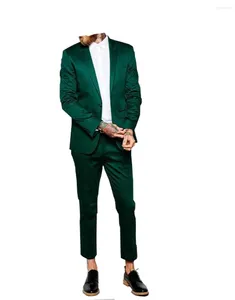 Costume pour hommes costume décontracté 2 pièces Pantalons de blazer veste créatrice de manteau masculin 2024