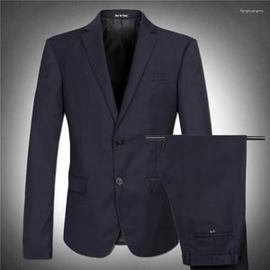 Herenpakken Pak Jacket Sets Hoge kwaliteit gewicht 200 kg Super grote grote man Verlies geld voor verkoop Plus maat M -4xl 5xl 6xl 7xl 8xl