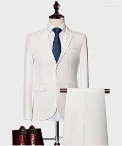 Herenpakken Pak Men Beige Prom Tuxedo Slim Fit 3 -delige bruidegom bruiloft voor aangepaste blazer terno masuclino kostuum homme