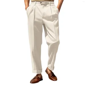 Costumes pour hommes, pantalons de costume avec plis et ceinture extensible, vêtements d'extérieur coupe classique, chaussettes chaudes et confortables pour garçon