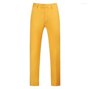 Herenpakken Thorndike merkjurk Pant Men Flat Slim Business Suit broek Spring Formele broek Kantoor Casual solide pantalon kostuum Homme