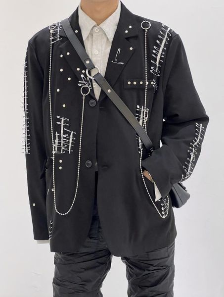 Costumes pour hommes Ty0769 manteaux de mode vestes 2023 piste de luxe Design européen vêtements de Style de fête