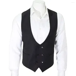 Herrenanzüge Weste Blazer Einreiher Hochzeit 2023 Ärmellos Colete Social Masculino Gilet Uomo Slim Fit Prom Anlass Einteiler